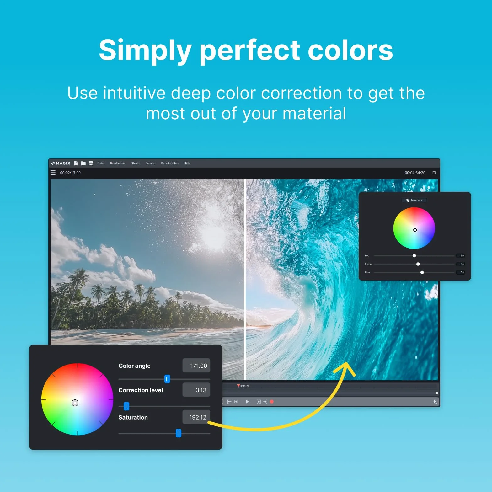 MAGIX Video deluxe 2026 Plus: Logiciel de montage vidéo pour Windows 10/11 PC | 1 licence pour 2 appareils