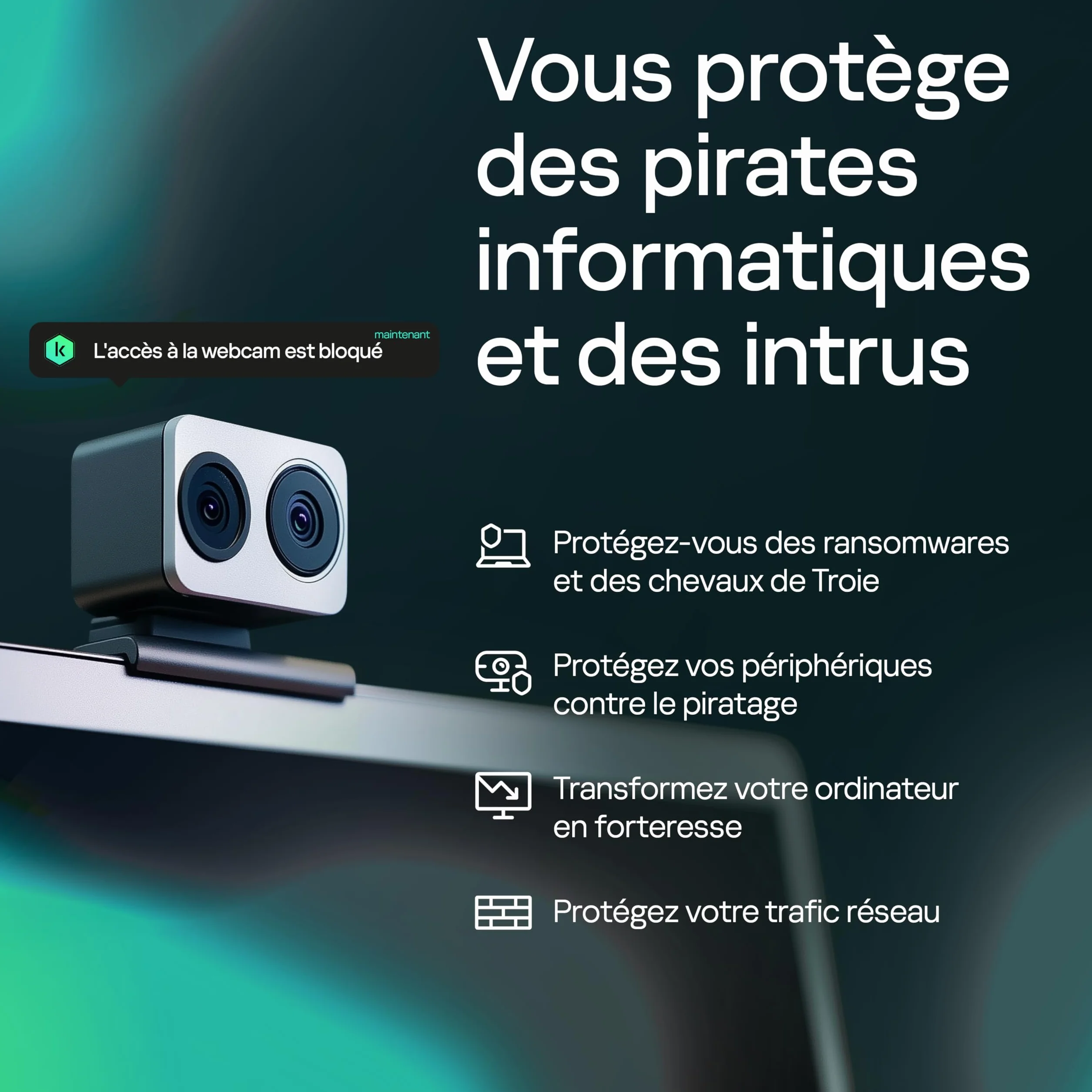 Kaspersky Standard Anti-Virus 2026 | 1 appareil | 1 an | Sécurité Avancée | Protection bancaire | PC/Mac/Mobile