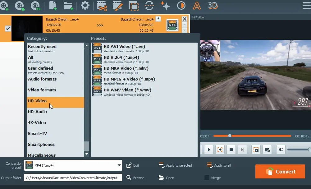 Video Converter Software for Windows 11 10 8 7 HD 4K 3D Convert Edit