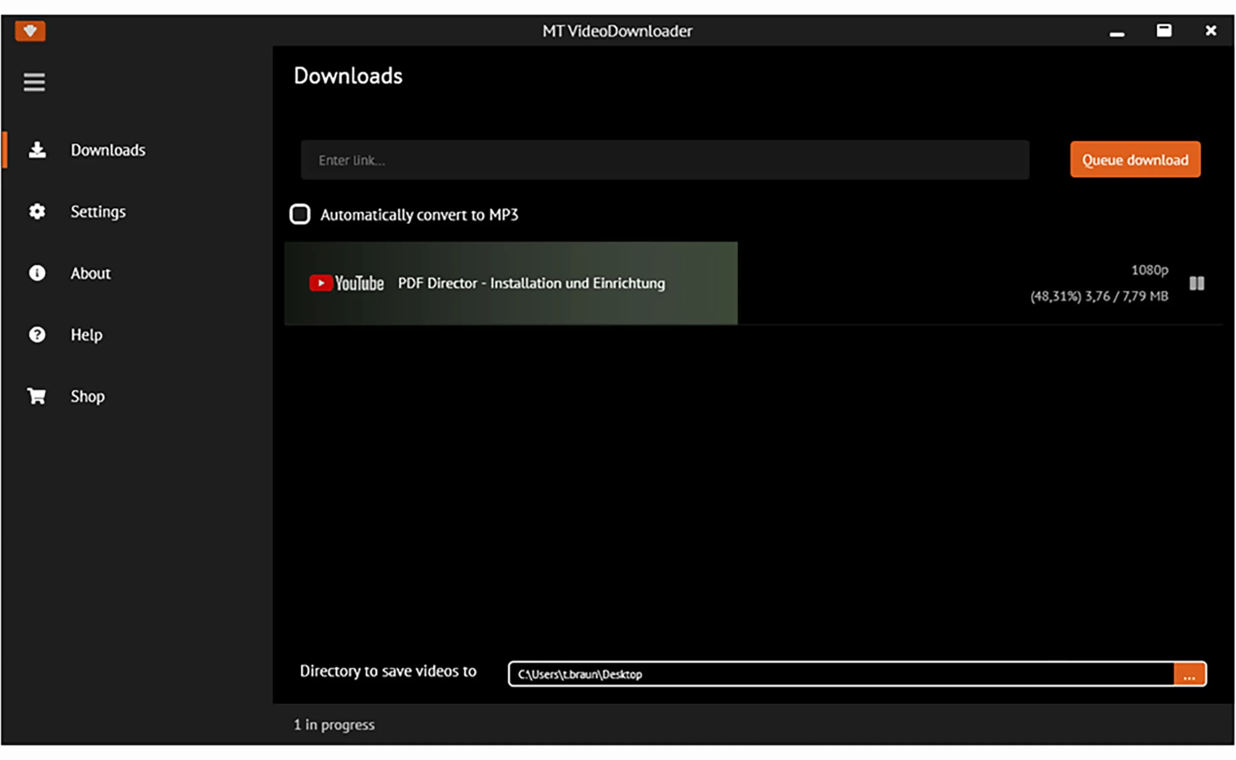 Video and Audio Downloader for YouTube MP4 MP3 Lifetime License Windows 11 10 8 7
