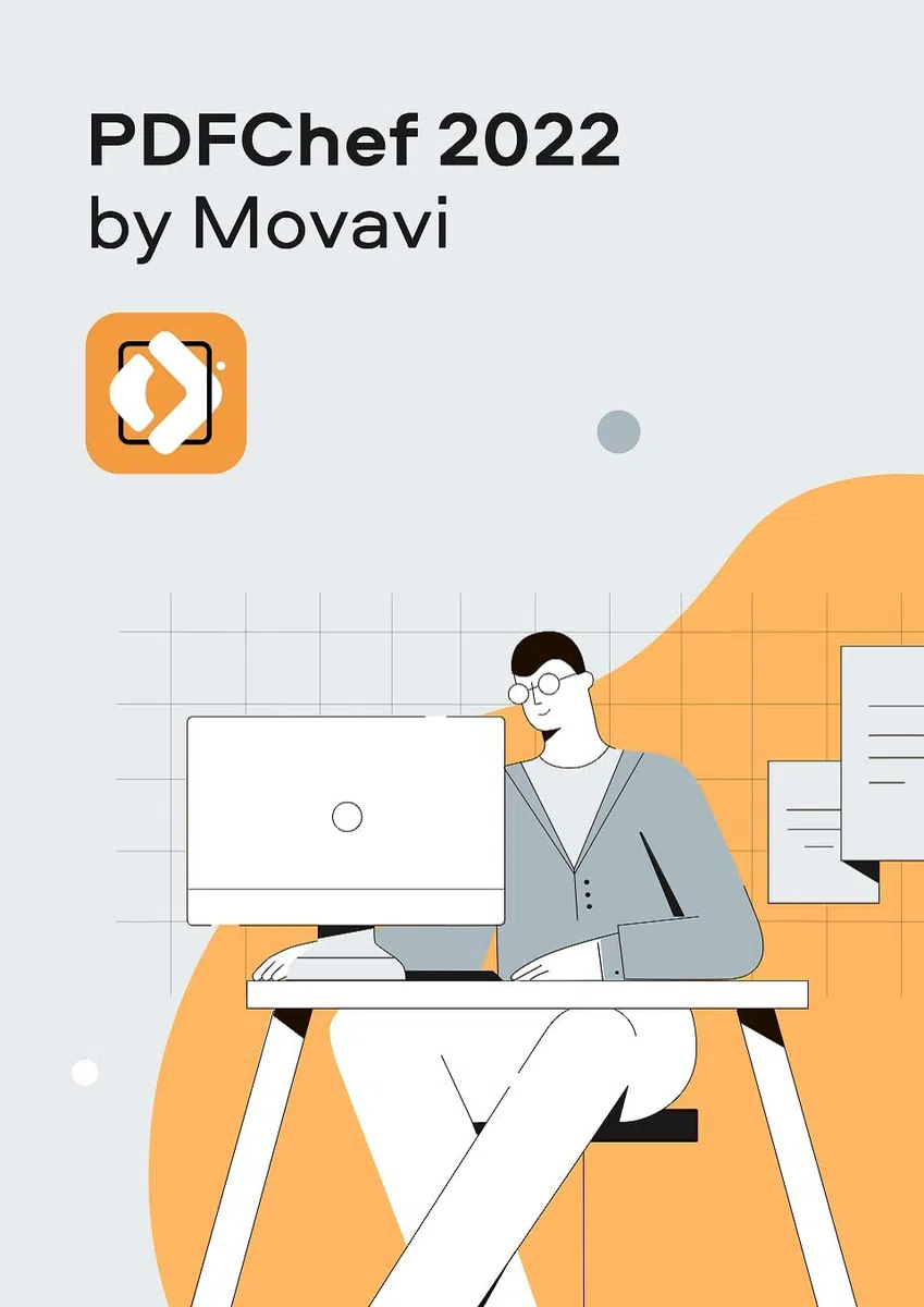 PDFChef by Movavi 2022 Commerciale 1 appareil PC Code d'activation email