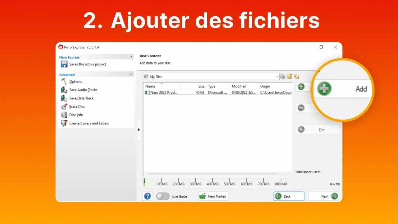 Nero Burning ROM 2026 Logiciel de Gravure CD DVD Blu-ray Ripper Copier Sauvegarder Licence à Vie 1 PC Windows 11/10/8/7