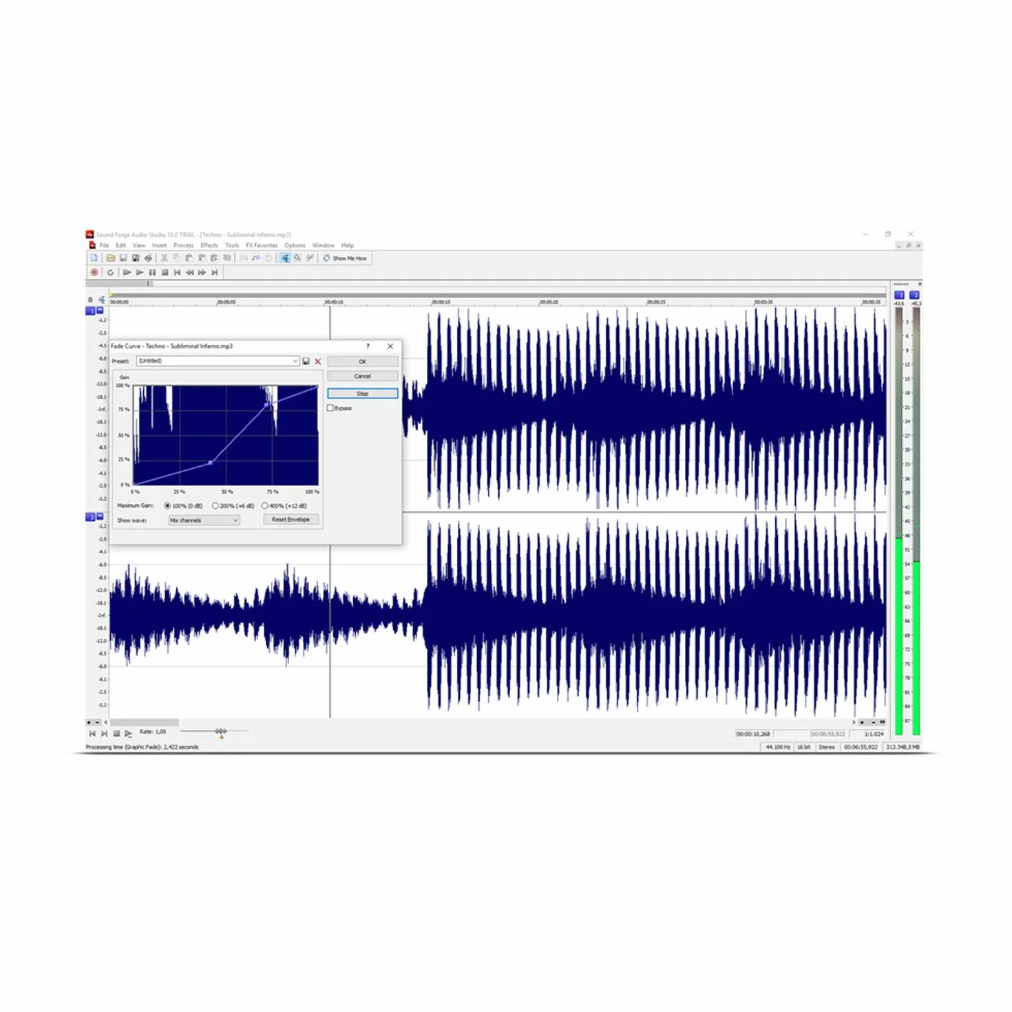 Sound Forge Audio Studio 10 Téléchargement