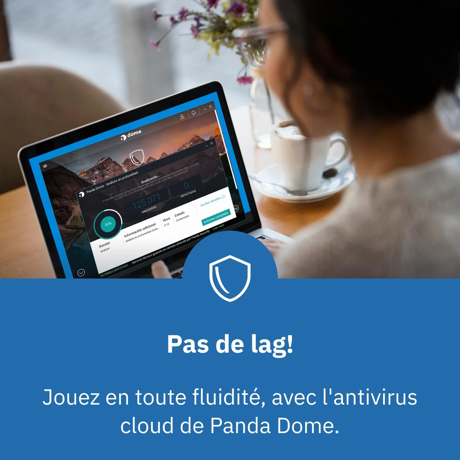 Panda Dome Premium 2026 - Cloud antivirus et VPN illimité (5 appareils)