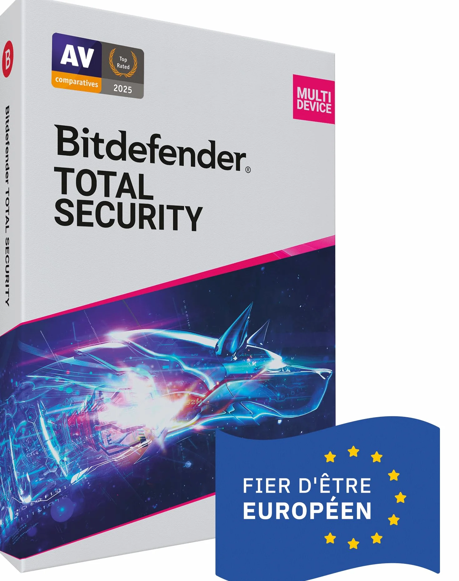 Bitdefender Total Security 2026 10 appareils 2 ans PC/MAC/android Code postal