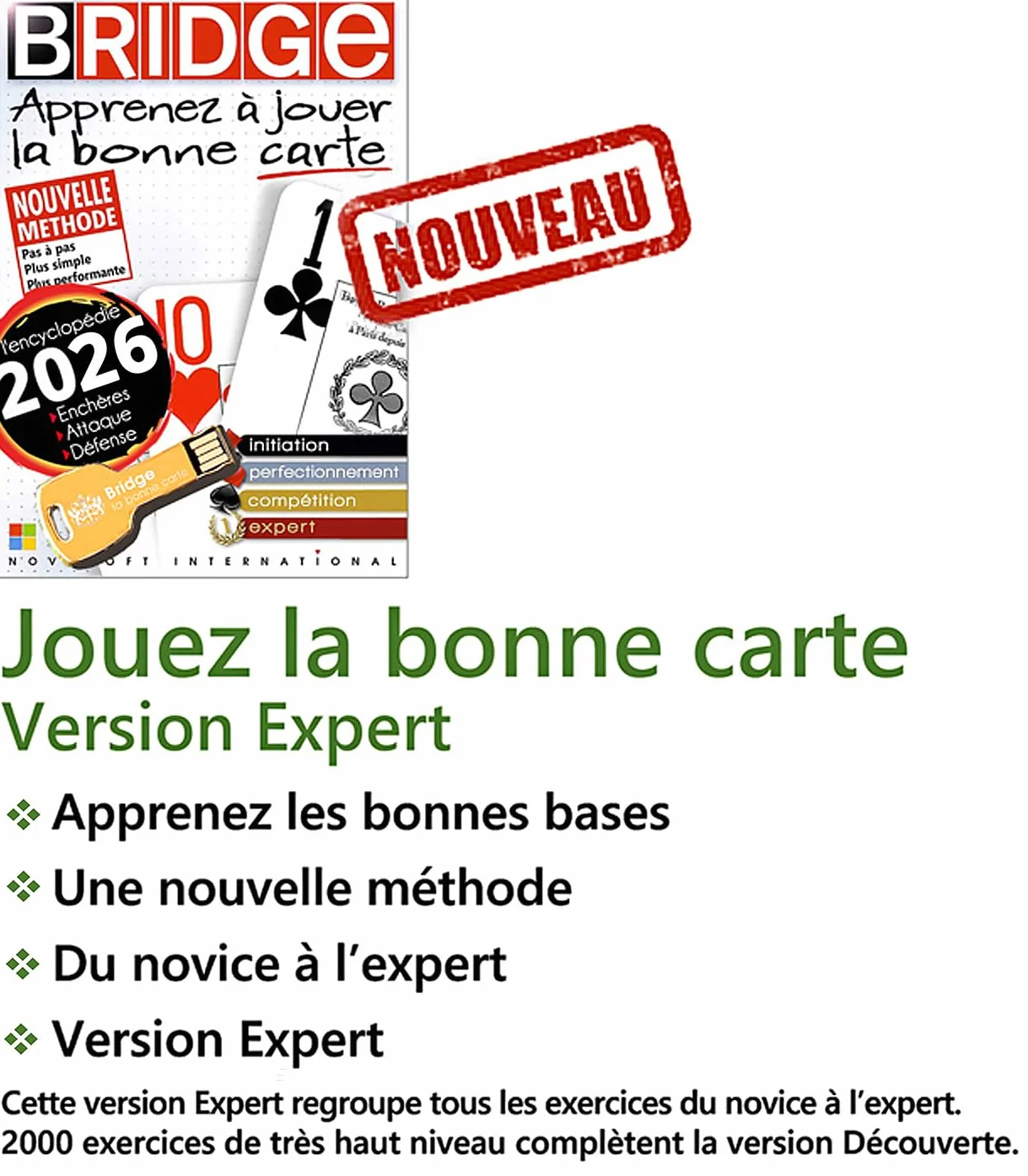 BRIDGE Expert 2026 sur clé USB