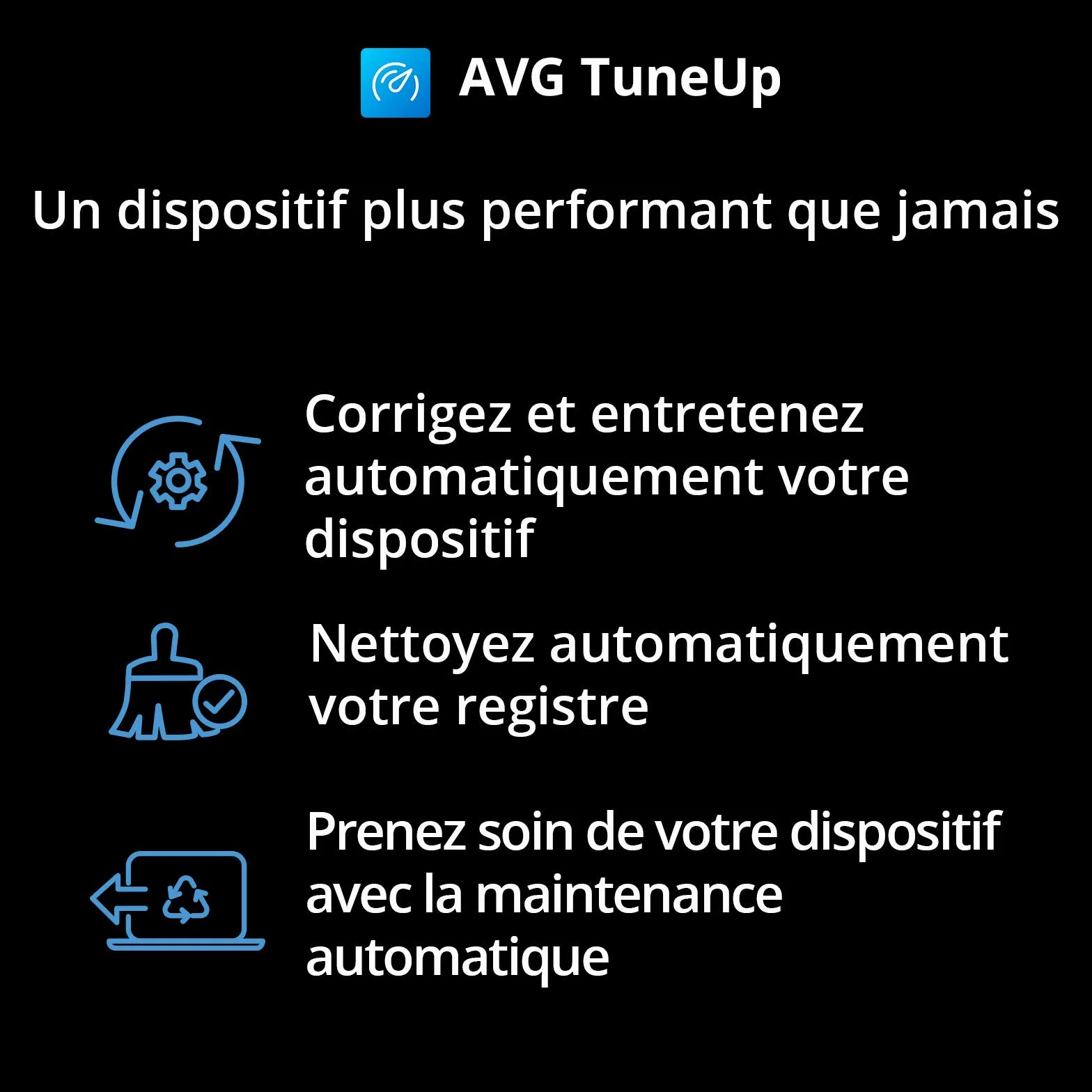 AVG TuneUp 2026 10 appareils 1 An Code d'activation