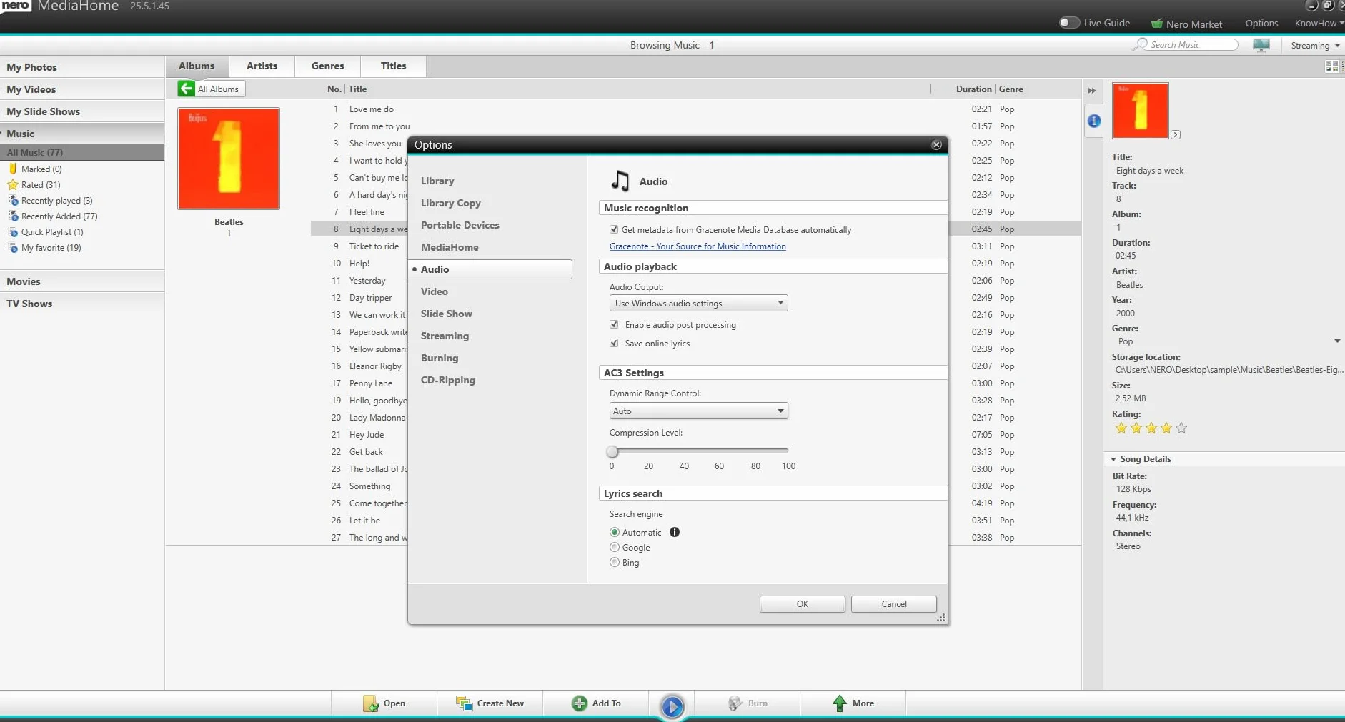 Nero Platinum Unlimited Suite logicielle multimédia clé USB montage vidéo 4K/8K sauvegarde données gestion photos IA convertisseur DVD CD licence à vie 1 PC Windows 11/10/8/7
