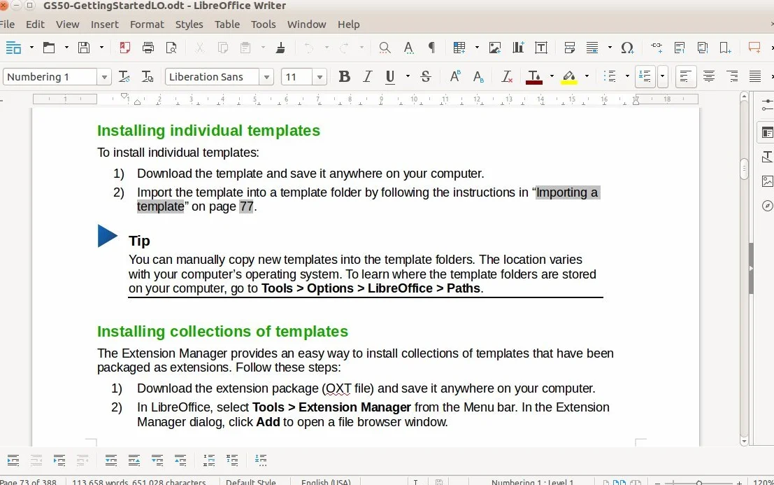 LibreOffice Office Famille 2026 sur clé USB Compatible Microsoft Office Word Excel PowerPoint Licence à Vie Windows 11 10 Mac