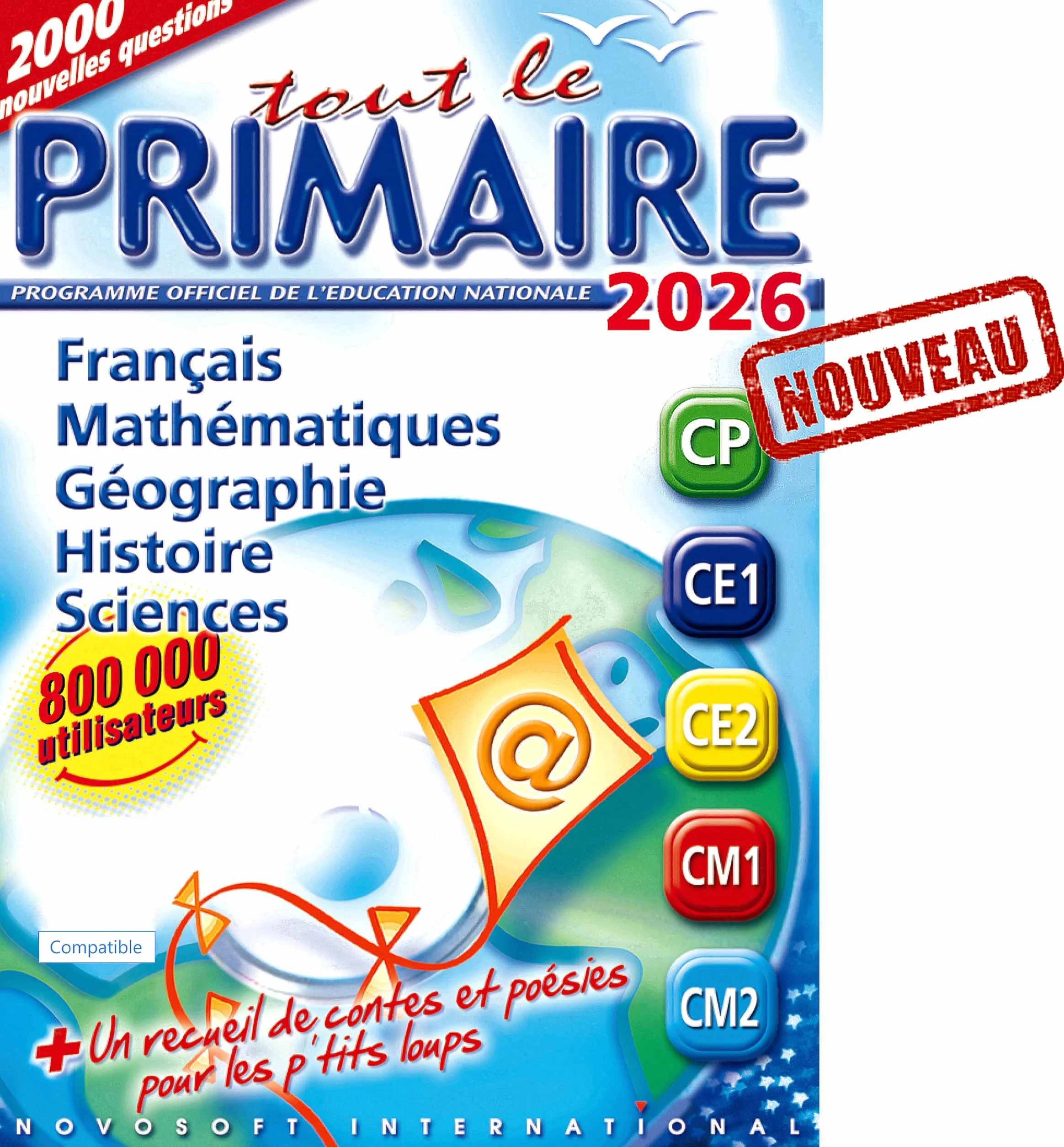 TOUT LE PRIMAIRE 2026 sur clé USB