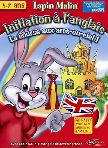 Lapin Malin Initiation à l'Anglais : La course aux arcs-en-ciel