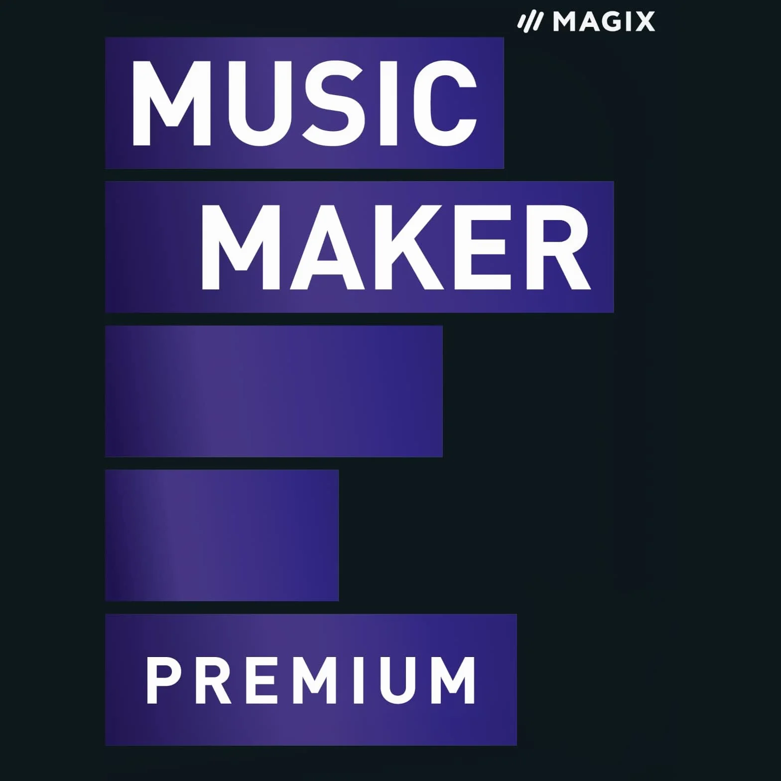 MAGIX Music Maker 2023 Premium Music Software 1 PC Licence Windows 10/11