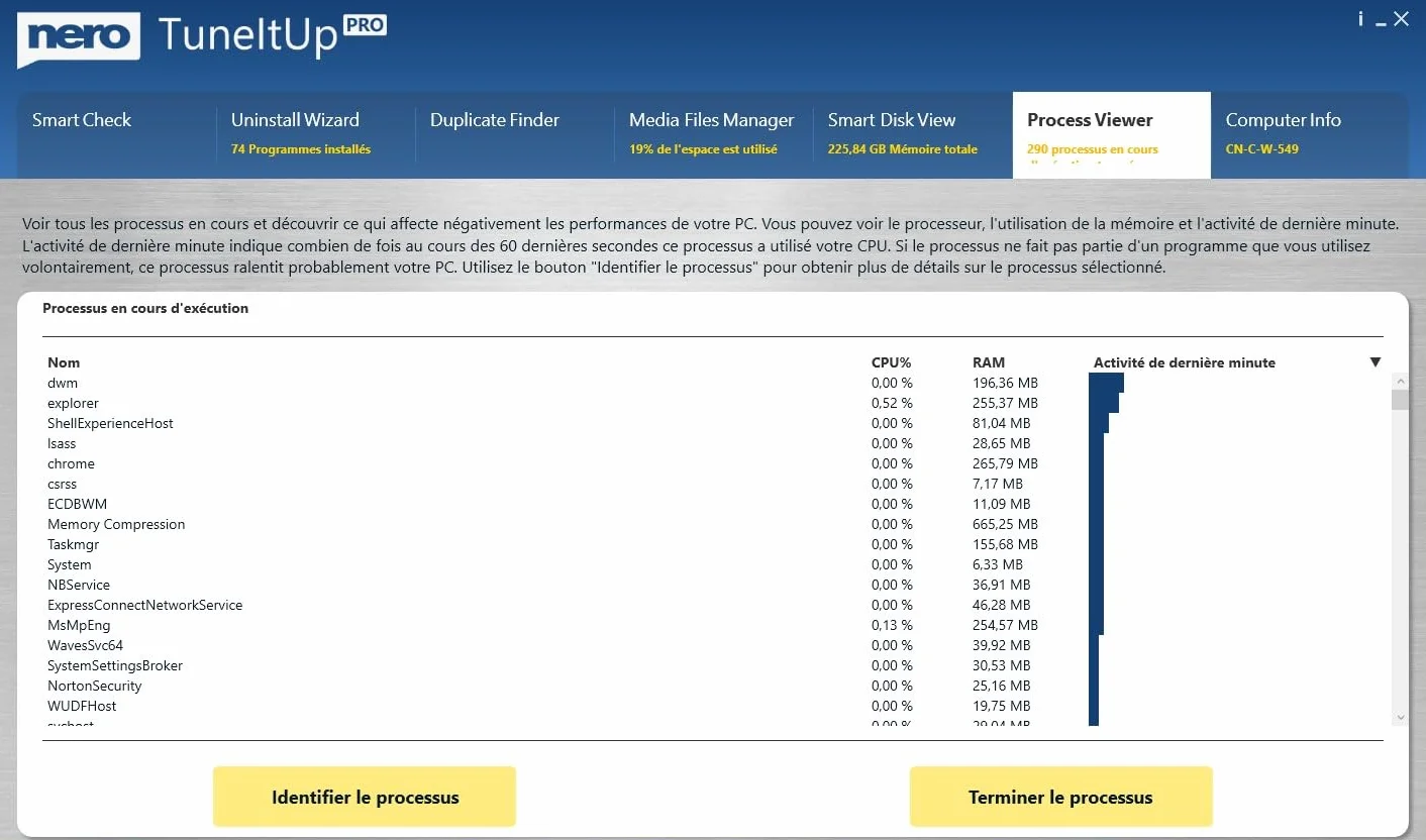 Nero TuneItUp PRO | Logiciel optimisation PC | Accélérer Windows | Licence annuelle | Windows 11/10/8/7 | 1 PC