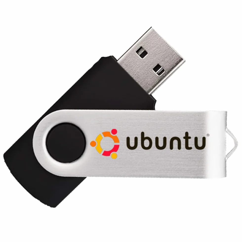 UBUNTU 25.10 Clé USB bootable Linux 64 Bits Dernière Version 2026 Système français mode LIVE