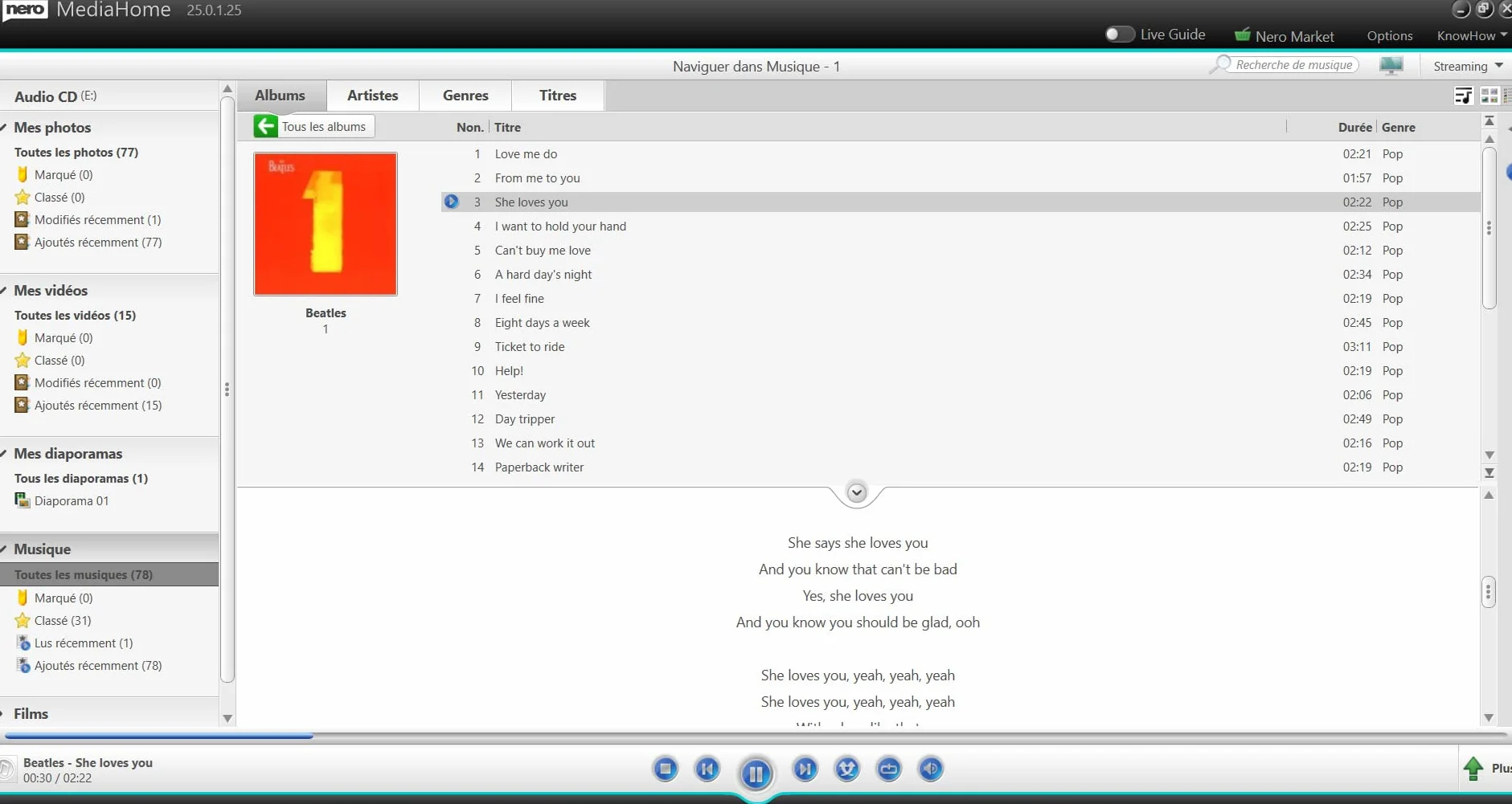 Nero MediaHome Gestion de Photos IA Licence à vie 1 PC Windows 11 10 8 7