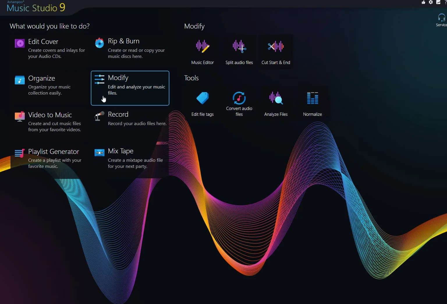 Audio Recorder and Editor - professional sound studio for Windows 11, 10, 8.1, 7