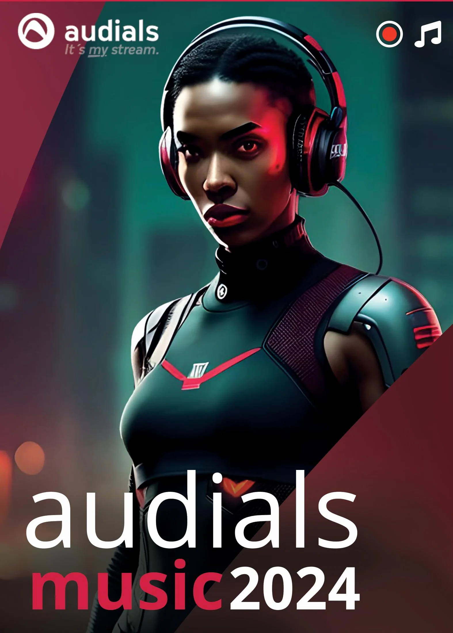 Audials Music 2024 - Trouver, enregistrer et convertir la musique et les livres audio des services de streaming | 1 appareil | Code d'activation PC
