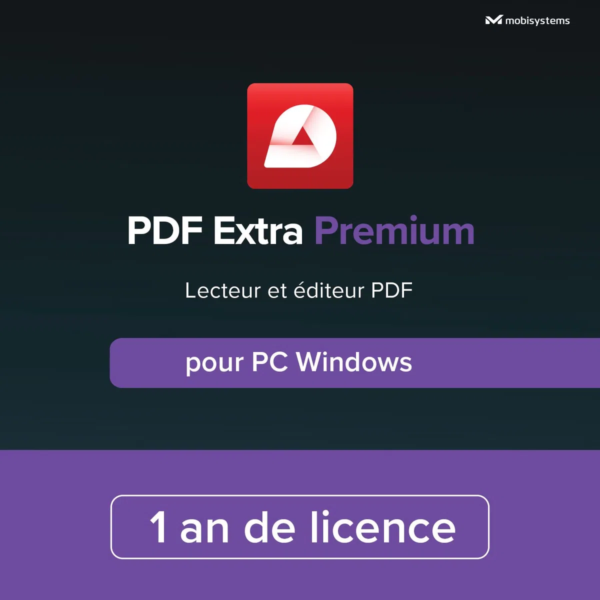 PDF Extra Premium – Éditeur PDF professionnel – Licence 1 an pour 1 PC Windows