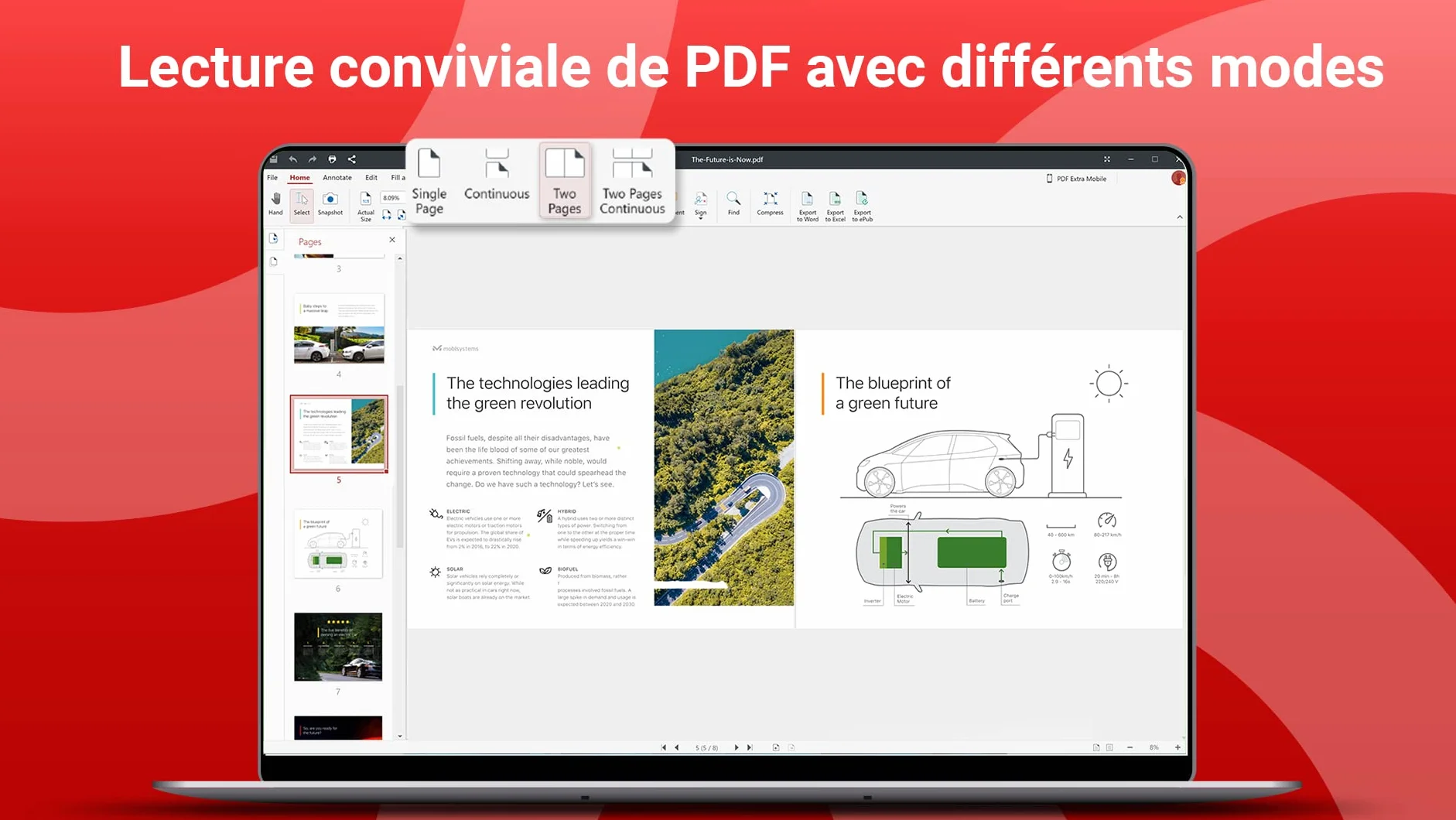 PDF Extra Lifetime - Éditeur professionnel de PDF - Licence à vie pour 1 utilisateur PC Windows