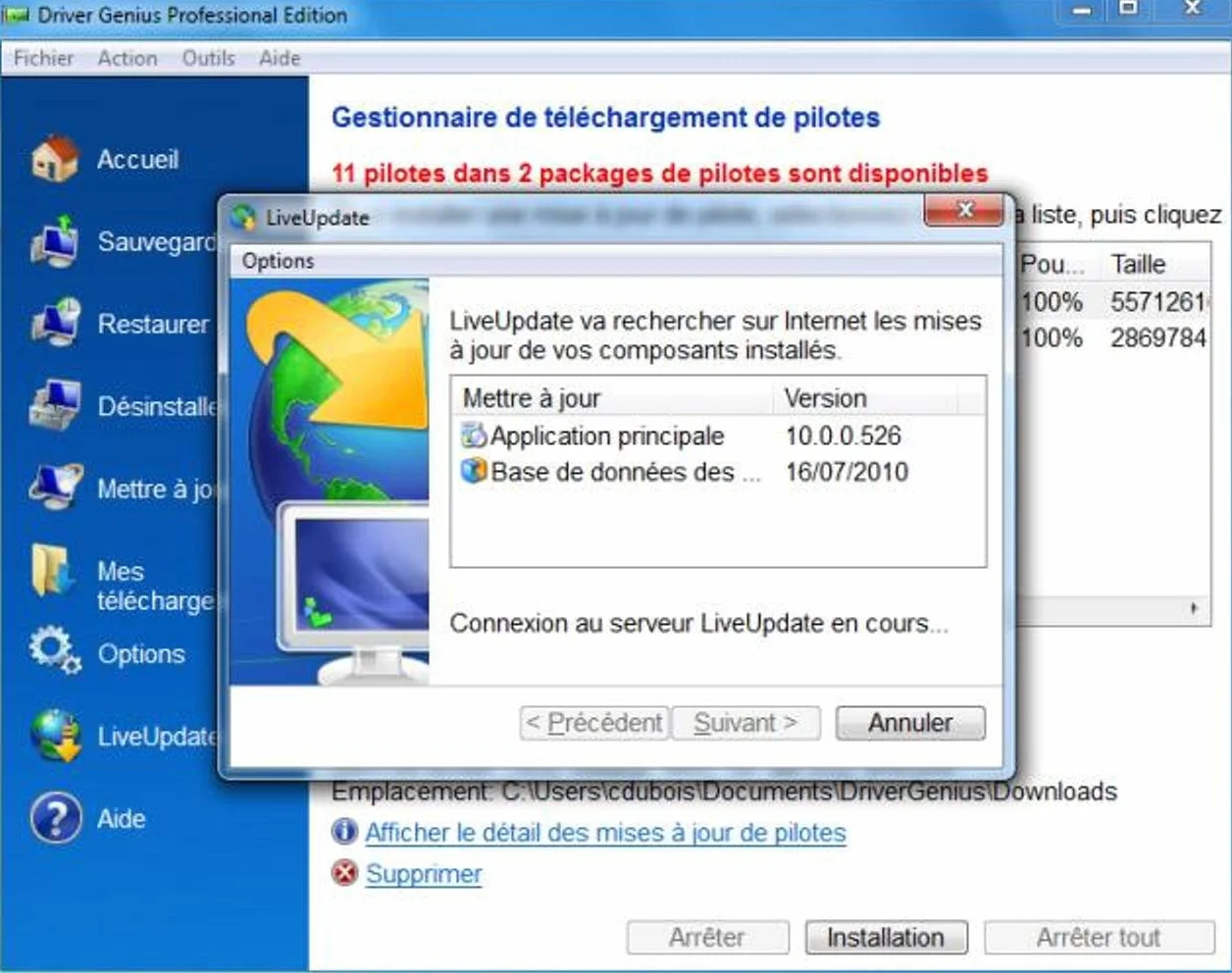 Driver Genius 11 professionnel