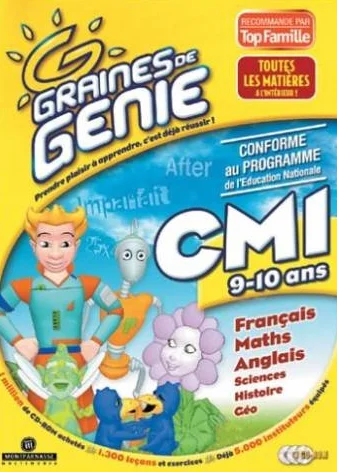 Graine de génie CM1 : Français, math, anglais, sciences, histoire, géo