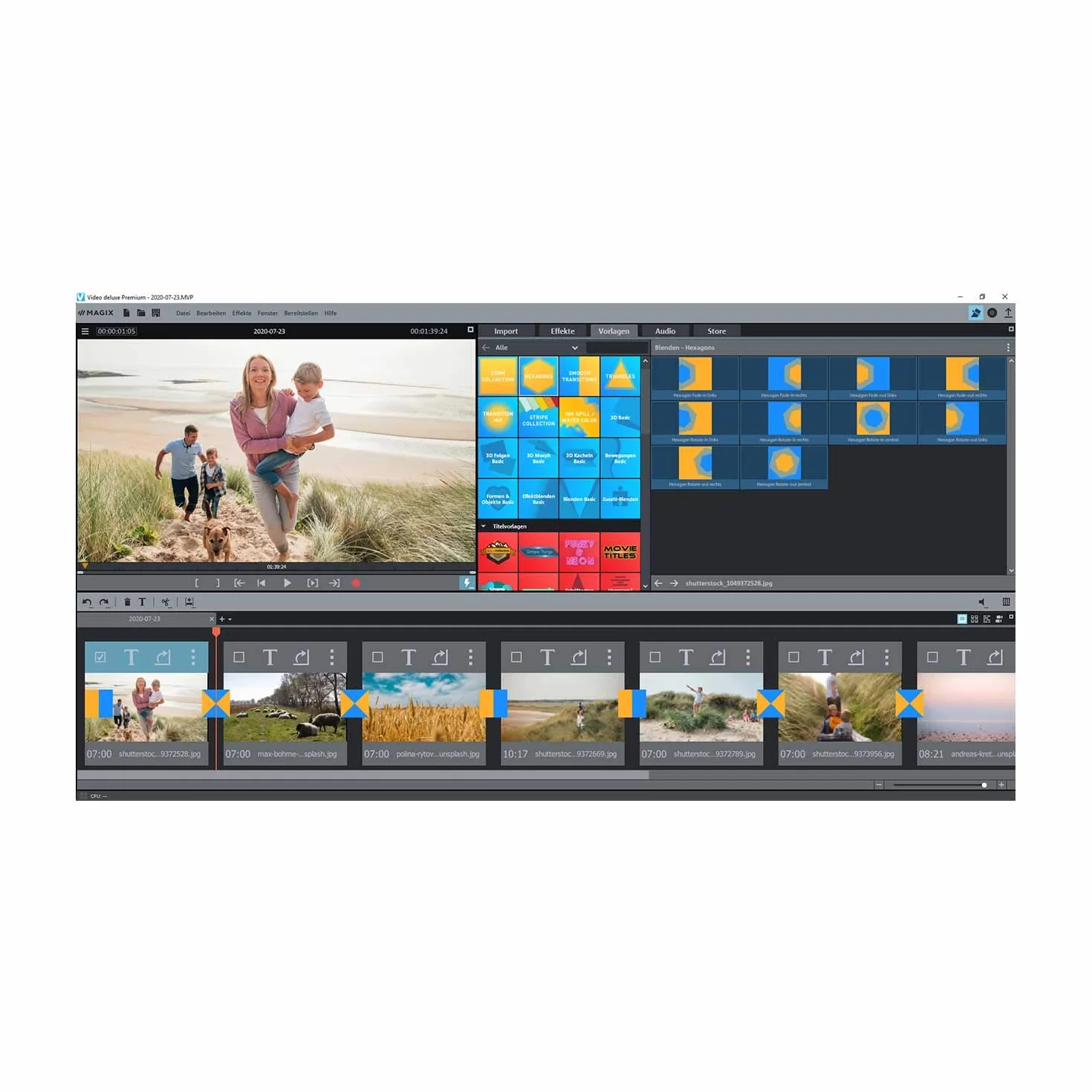 Video Deluxe 2021 PC Disque Standard Multi
