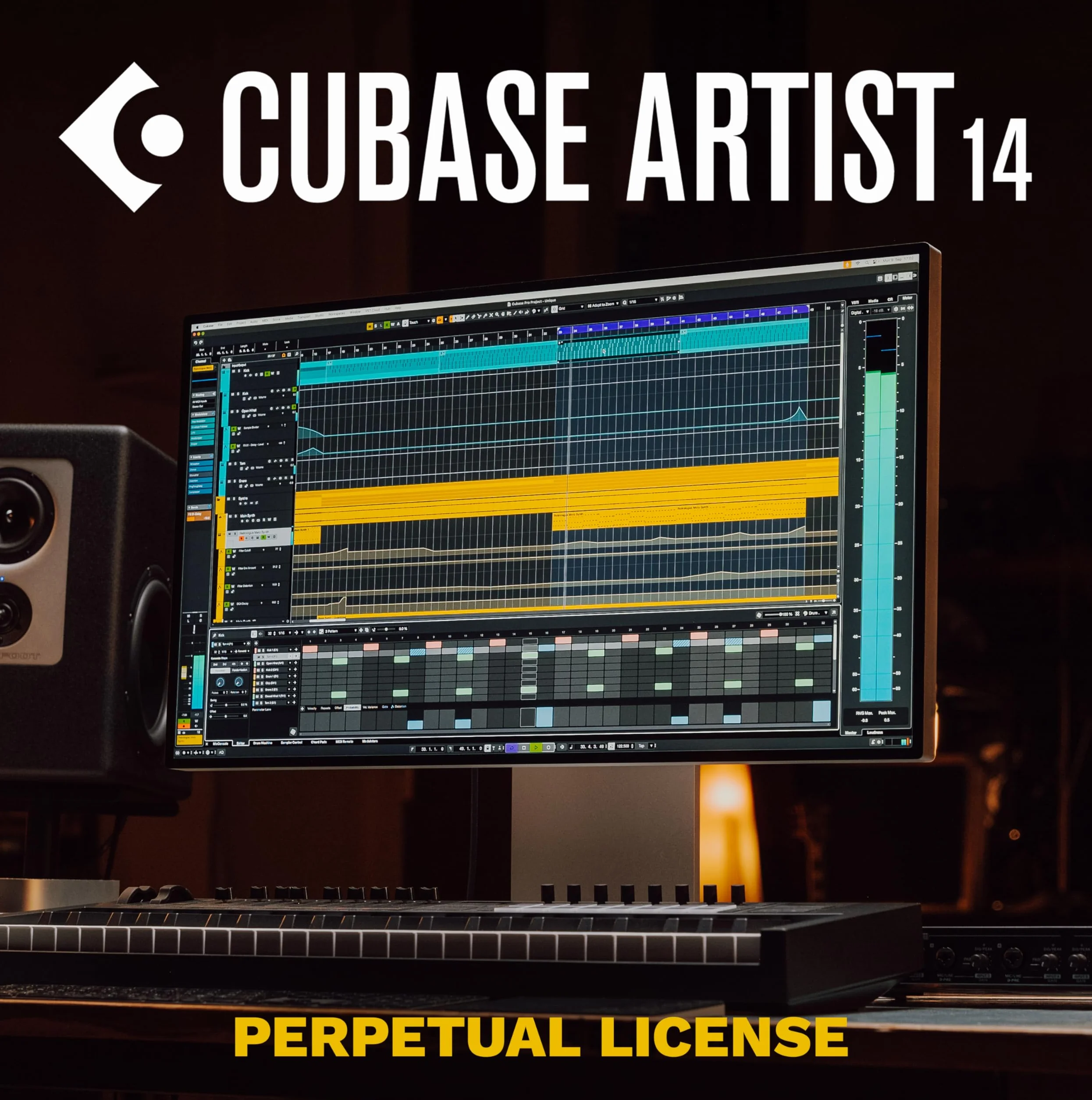 Steinberg Cubase Artist 14 séquenceur audio MIDI logiciel enregistrement studio 1 appareil 1 Usager code activation email