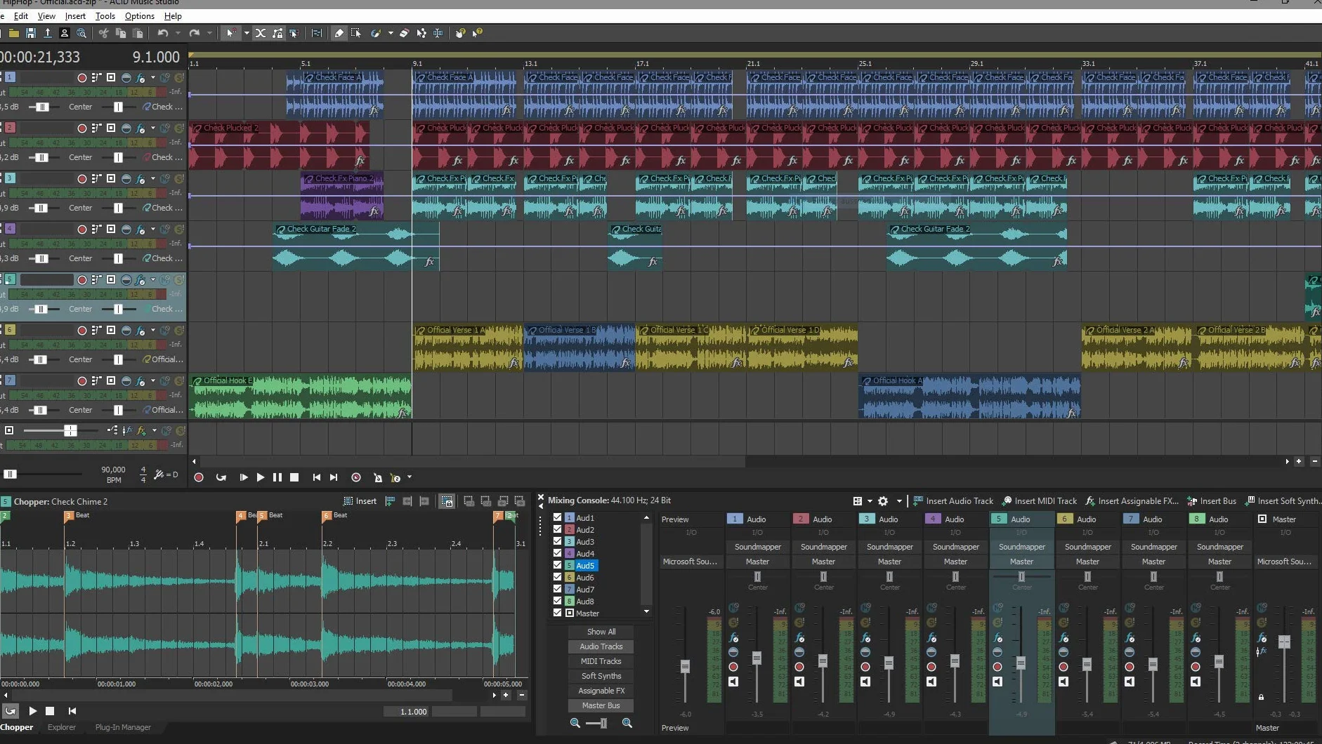 ACID Music Studio 11 Perpétuel PC Disque