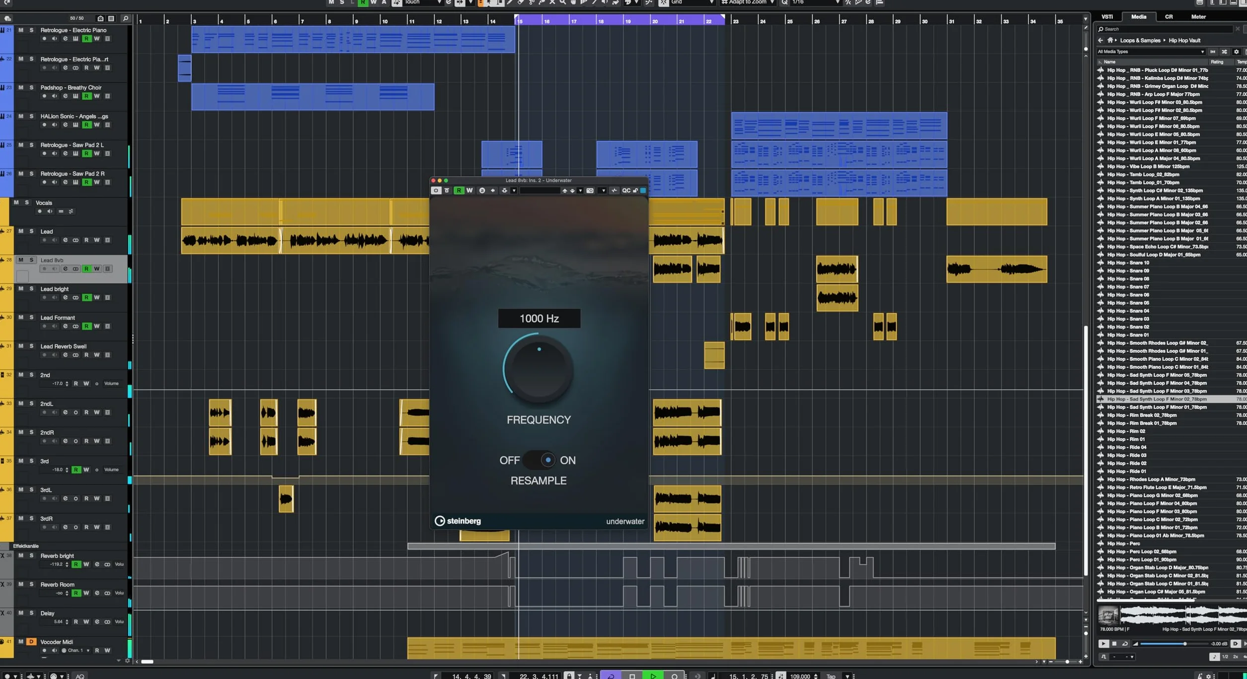 Steinberg Cubase Elements 14 séquenceur audio MIDI logiciel enregistrement studio 1 appareil code activation email