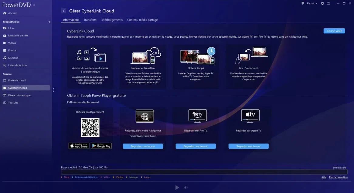 CyberLink PowerDVD 22 Ultra PC Code d'activation
