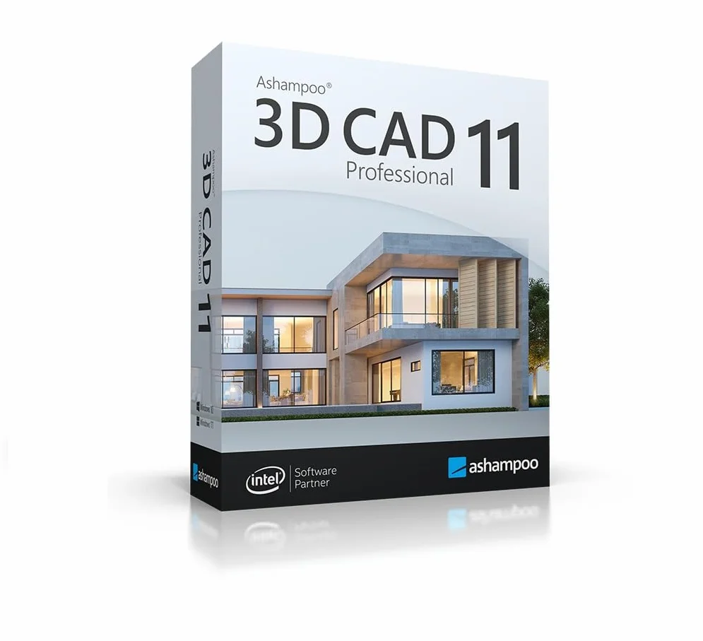3D CAD 9 Professional Home Design & Construction Software for Windows 11, 10, 8.1, 7