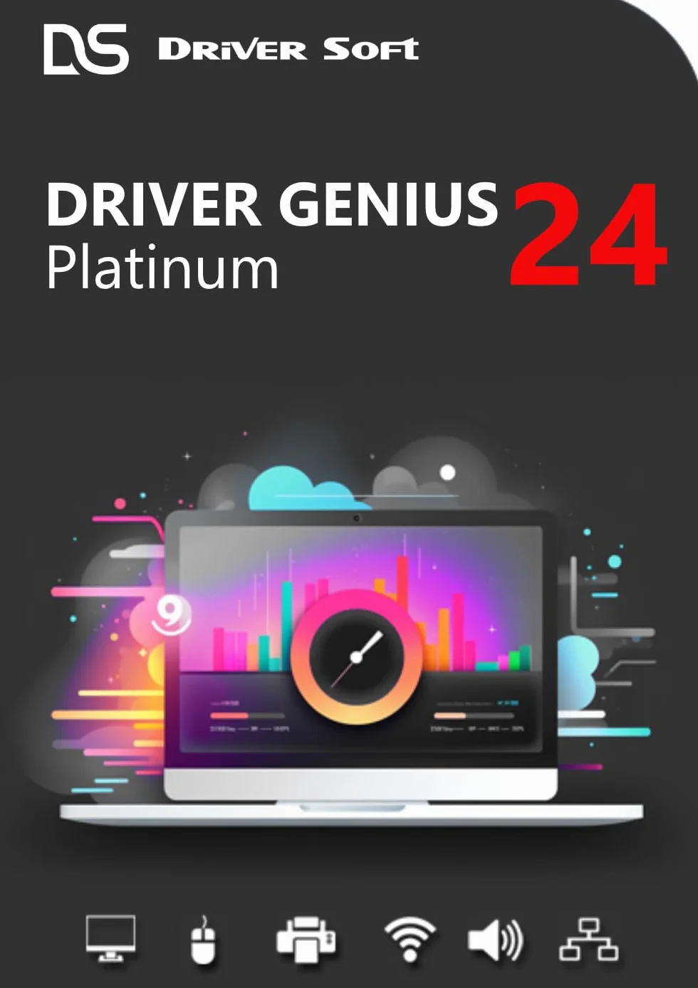 Driver Genius 24 Platinum | 3 appareils | 1 an | Code d'activation PC