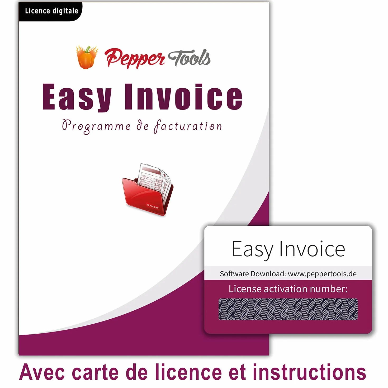 Easy Invoice Programme pour rédiger des factures et des offres Windows