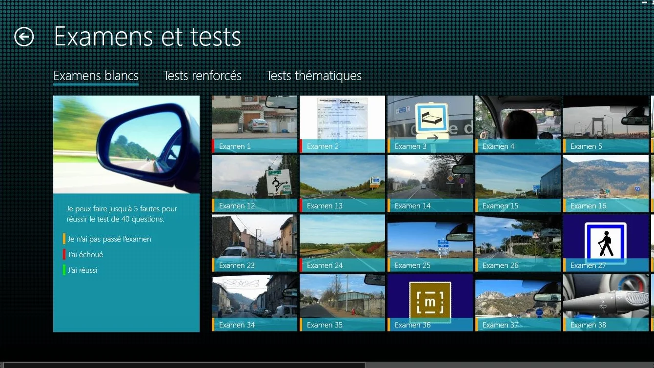 Code de la route - tests & leçons