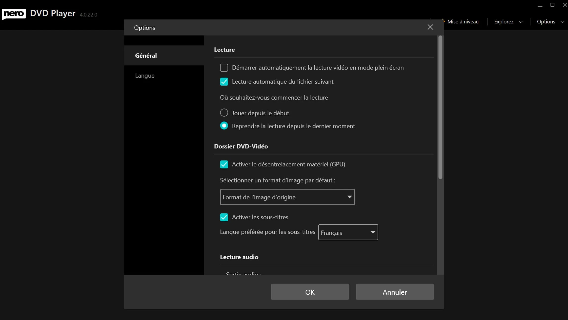 Nero DVD Player Unlimited Software - Lecture DVD et fichiers vidéo - Menus, chapitres, sous-titres - 1 PC - Windows 11/10 - Licence perpétuelle