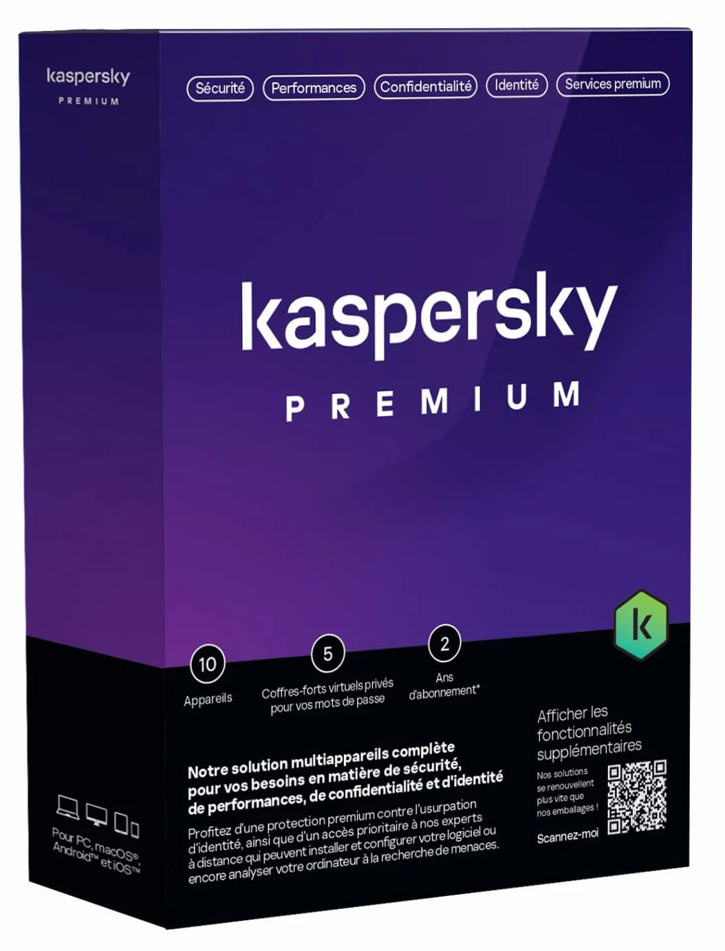 Kaspersky Premium 10 Postes 2 ans