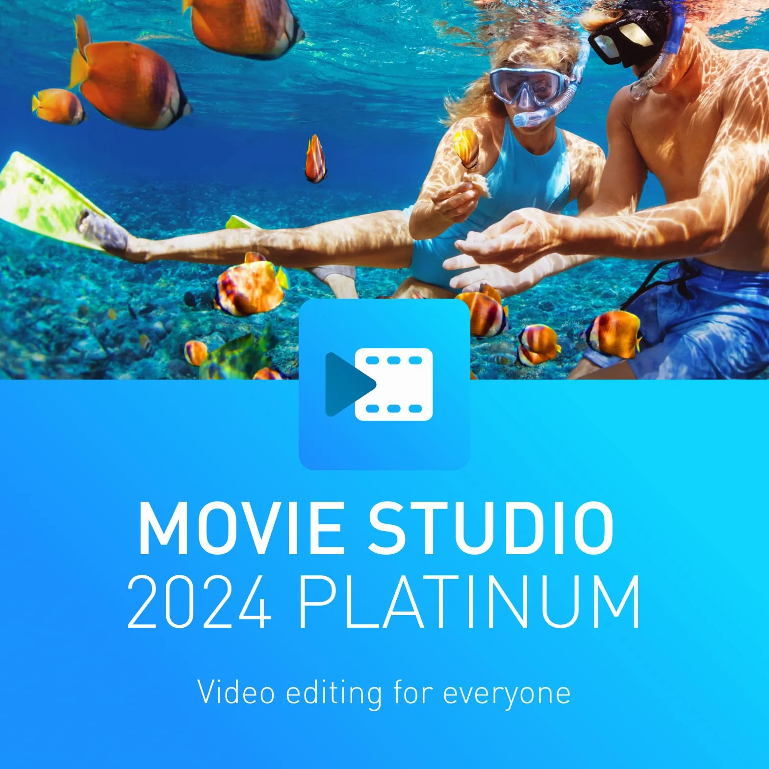 MAGIX Movie Studio 2024 Platinum : Logiciel de montage vidéo créatif pour Windows 10/11 PC | Licence de téléchargement