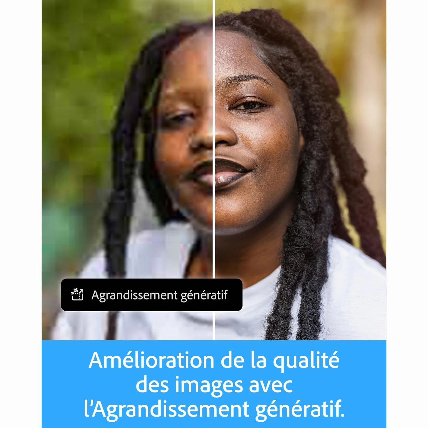 Adobe Lightroom incl. Lightroom Classic 1 To, Éditeur photo via IA, 24 mois, PC/Mac/Web/Tablette, Téléchargement Digital