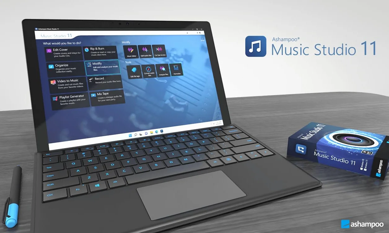 Music Studio 11 - Music Software for Windows 11, 10 - Edit, Convert & Mix Audio Files