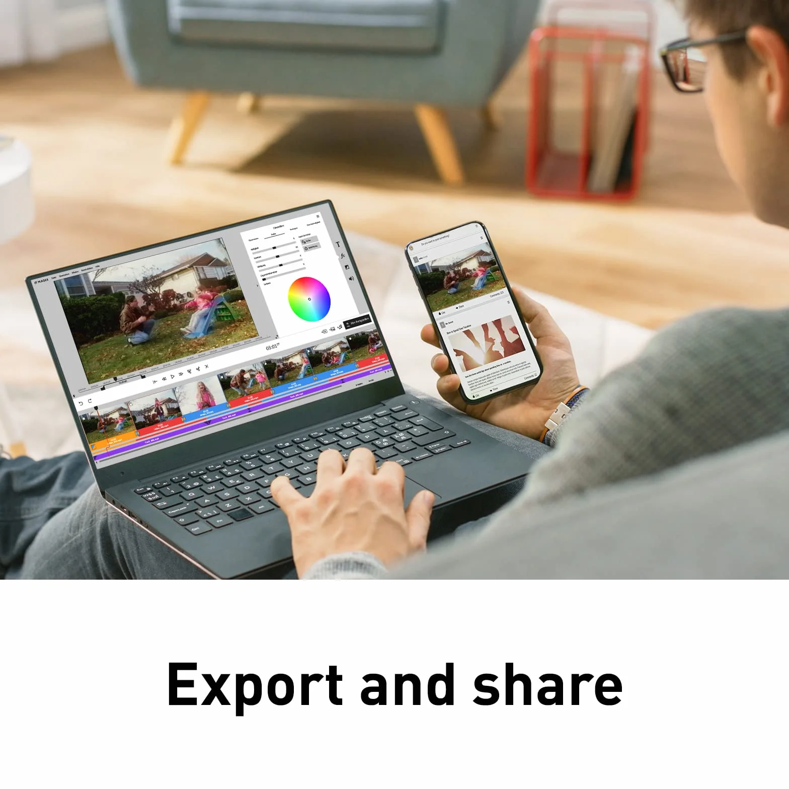 MAGIX Video Saver 2023 - Logiciel de montage vidéo pour Windows 10/11 PC
