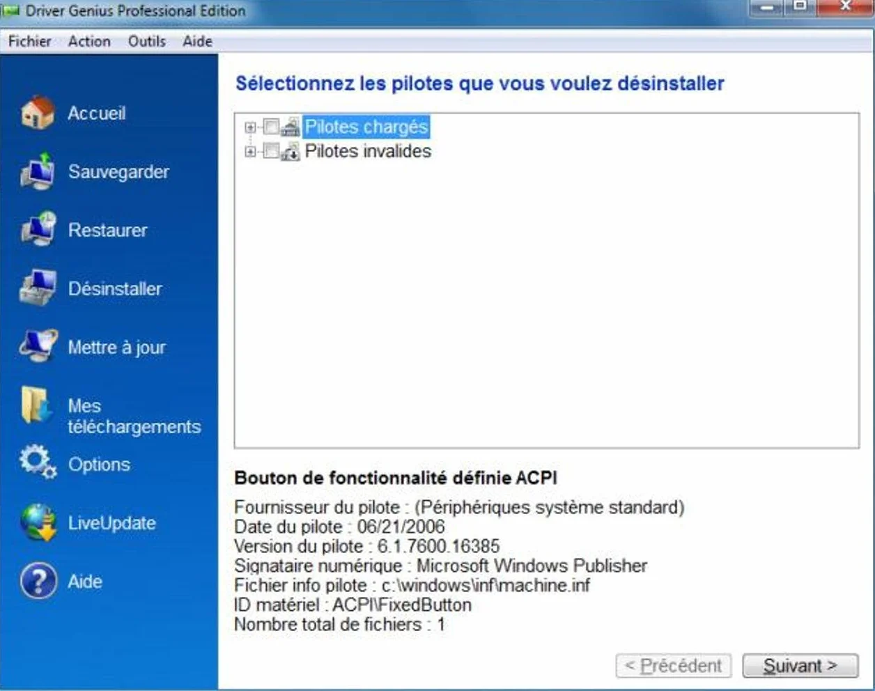 Driver Genius 11 professionnel