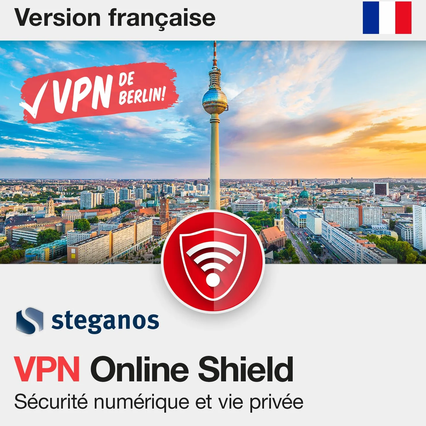 Steganos VPN Online Shield 1 rok 5 urządzeń Windows Mac