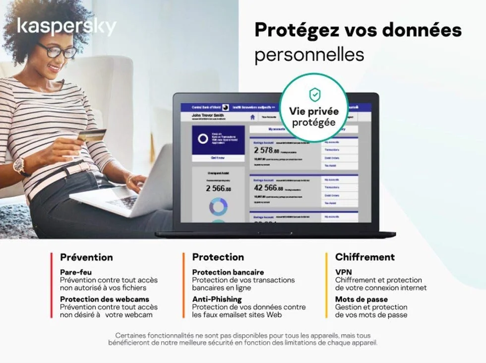 Kaspersky Total Security 2022 5 Postes 2 Ans