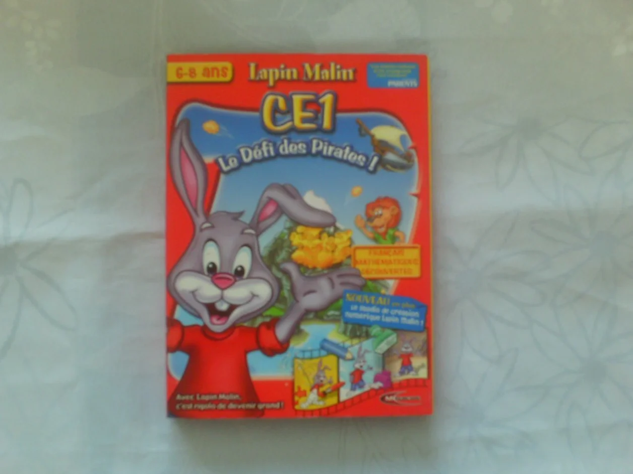 Lapin Malin CE1 Le défi des pirates version 2005/2006