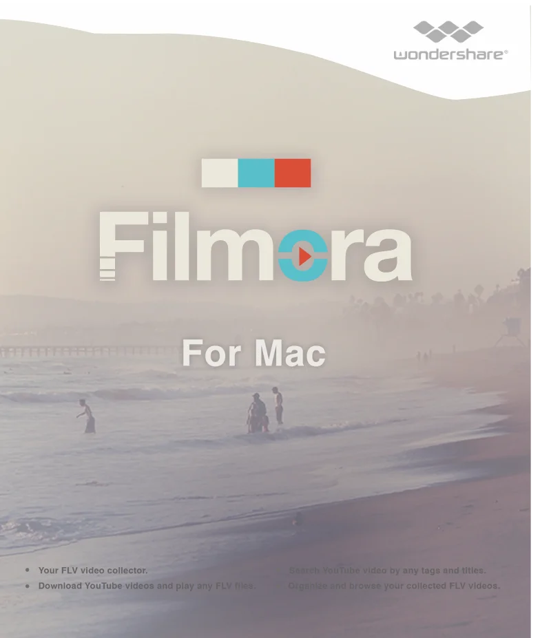 Wondershare Filmora video editor pour Mac Téléchargement