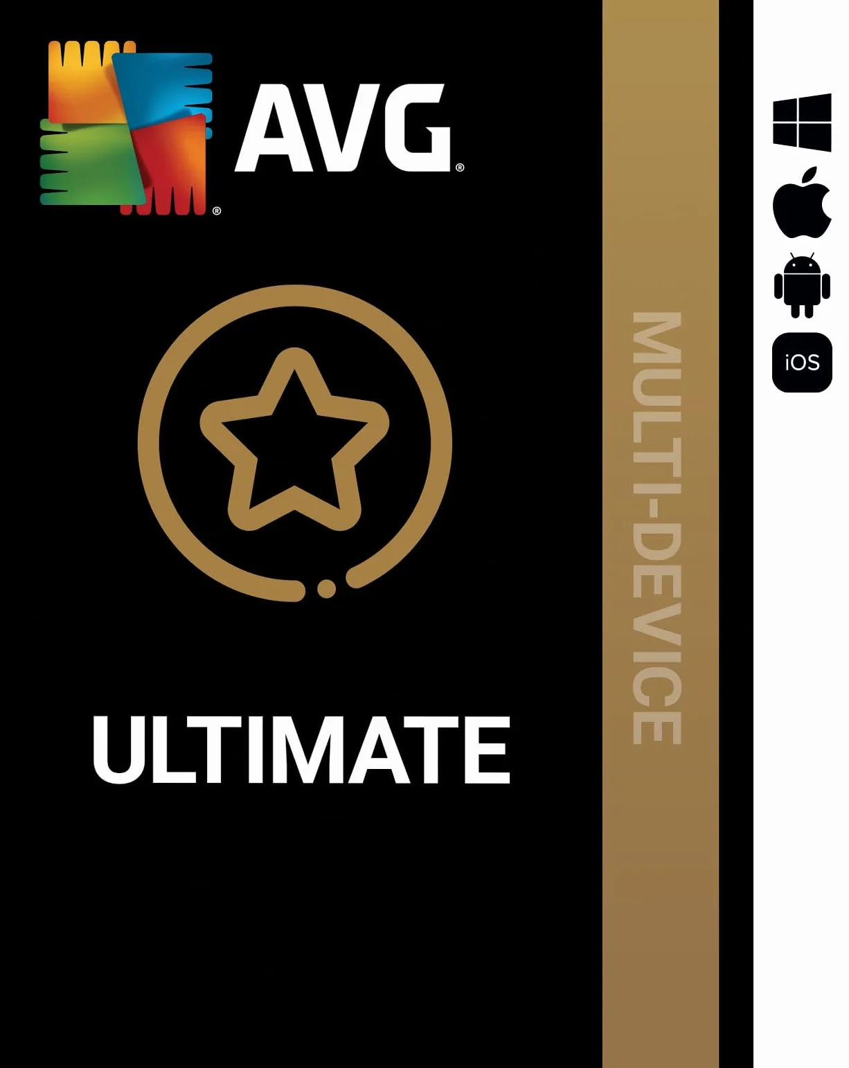 AVG Ultimate 2026 Antivirus avec Secure VPN et TuneUp pour PC - 10 Appareils 1 An PC/Mac/Android/iOS