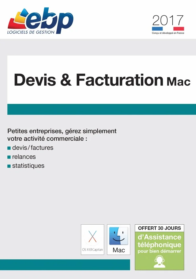 EBP Devis et Facturation MAC 2017 Téléchargement PC