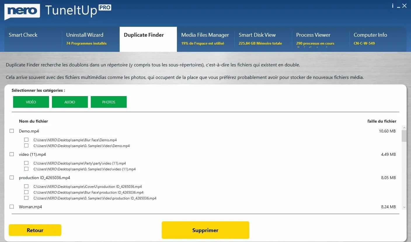 Nero TuneItUp PRO | Logiciel optimisation PC | Accélérer Windows | Licence annuelle | Windows 11/10/8/7 | 1 PC