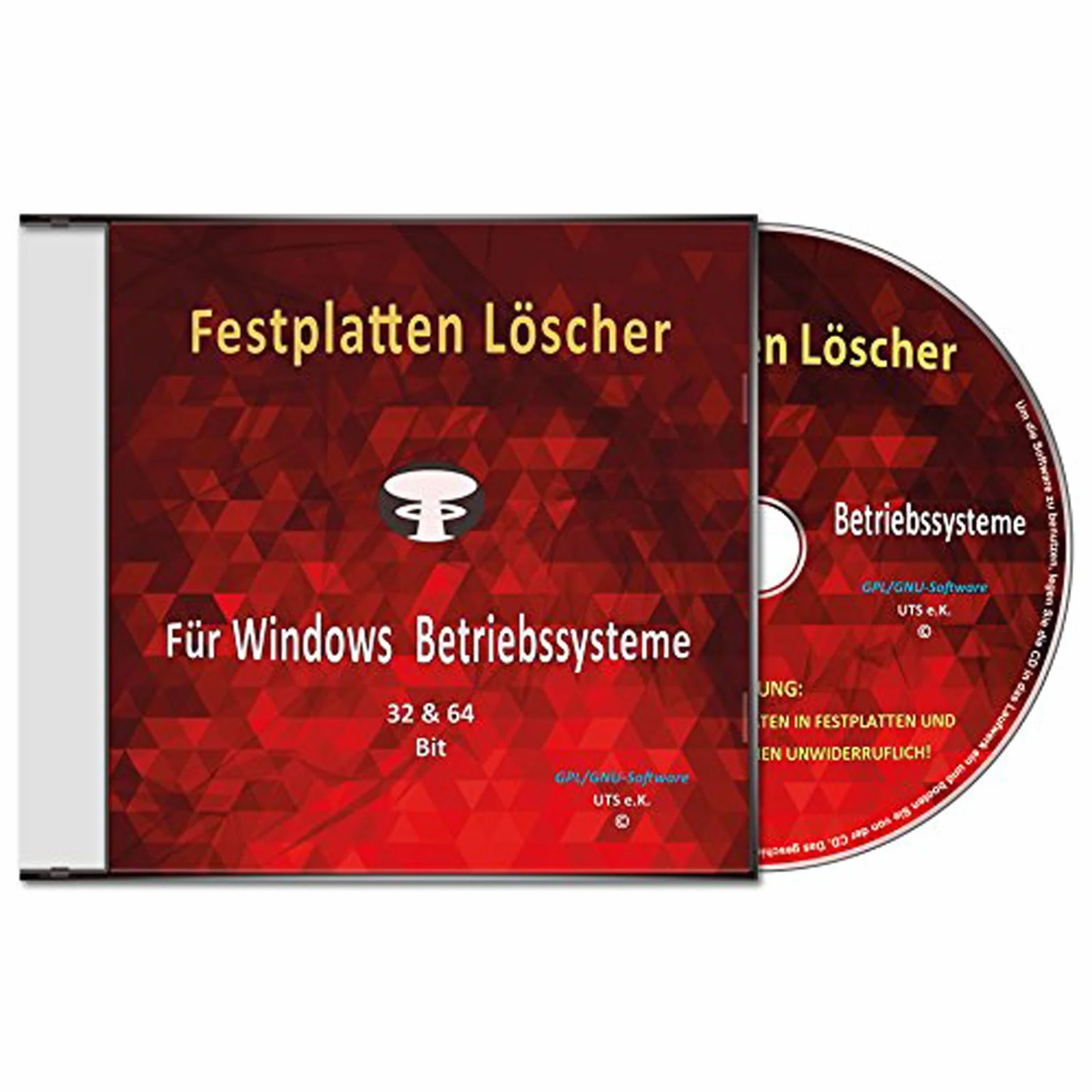 Effaceur et formateur de disque dur pour Windows 32 & 64 Bit