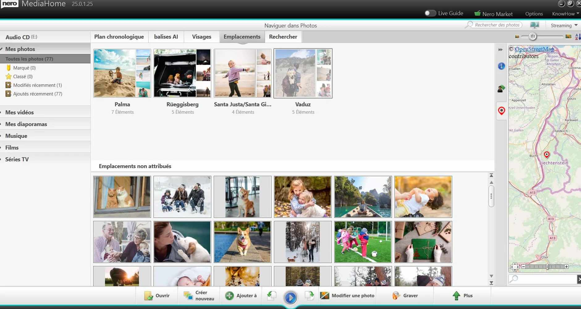 Nero MediaHome Gestion de Photos IA Licence à vie 1 PC Windows 11 10 8 7